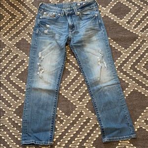 Miss Me Boyfriend Capri sz 27